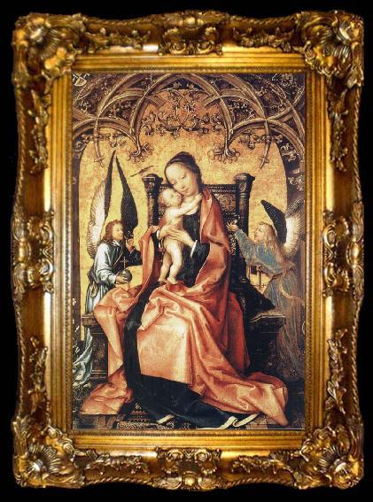 framed  Hans Holbein The Virgin and the Nino, ta009-2